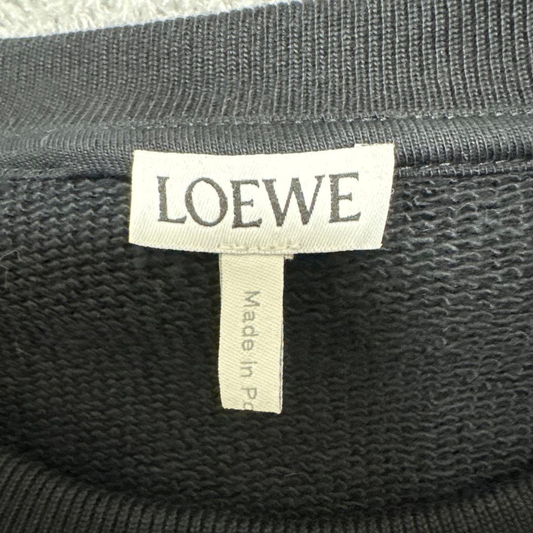 LOEWE ブラック スウェット トレーナー