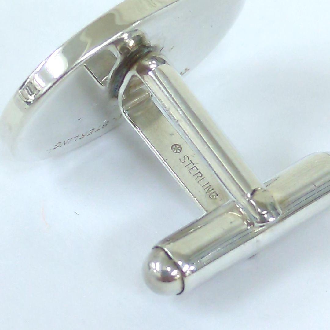 Tiffany & Co ティファニー カフリンクス シルバー オーバル メンズ