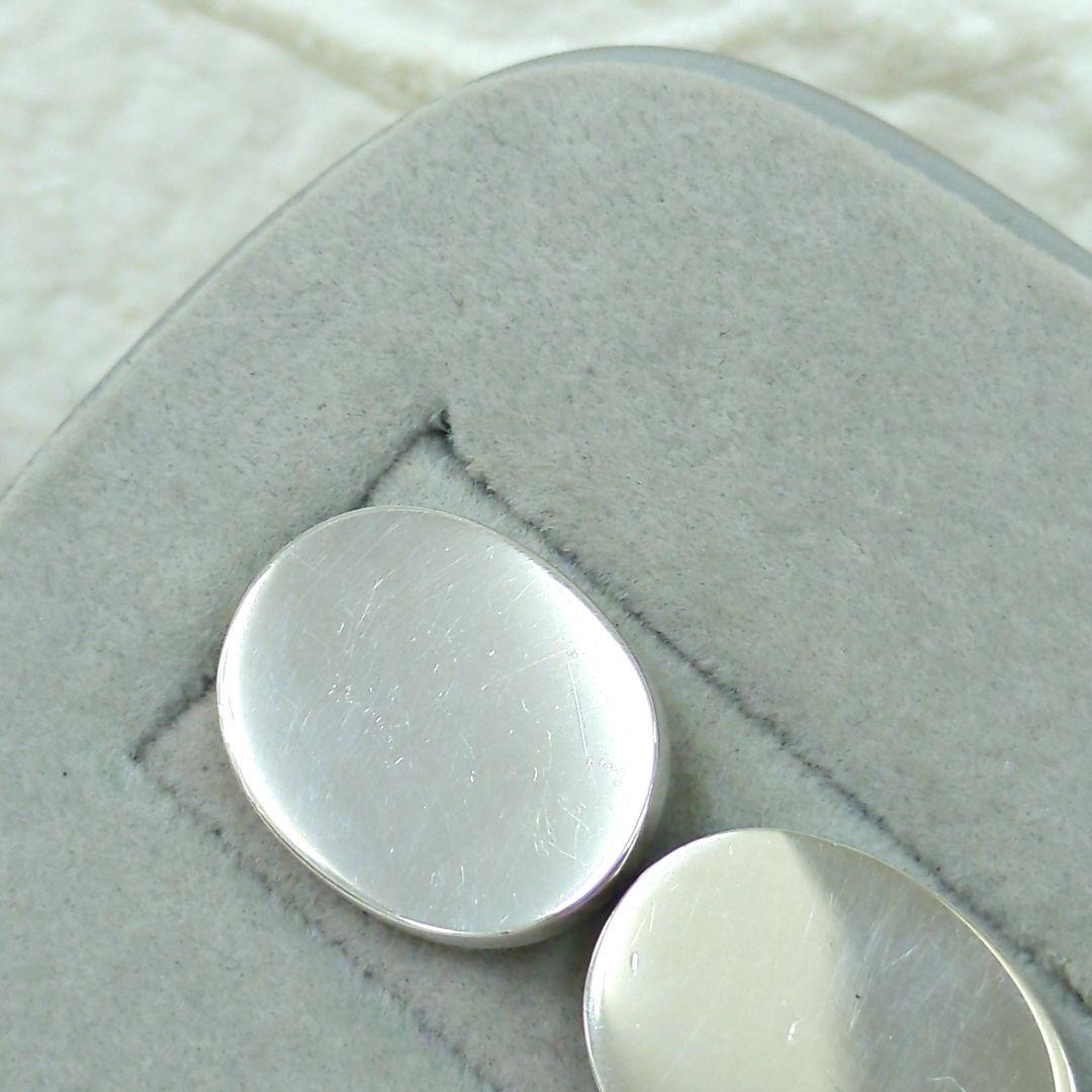 Tiffany & Co ティファニー カフリンクス シルバー オーバル メンズ