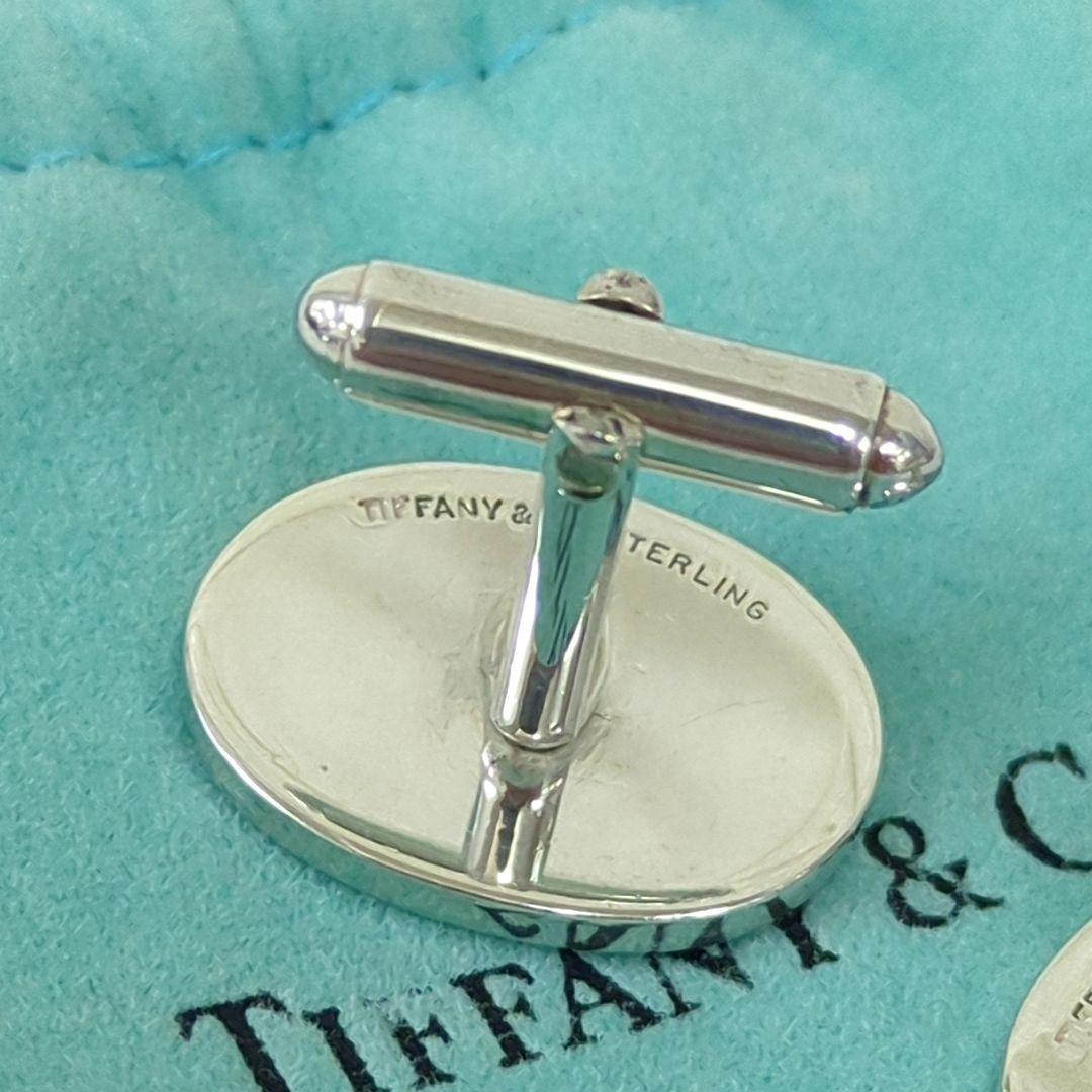 Tiffany & Co ティファニー カフリンクス シルバー オーバル メンズ