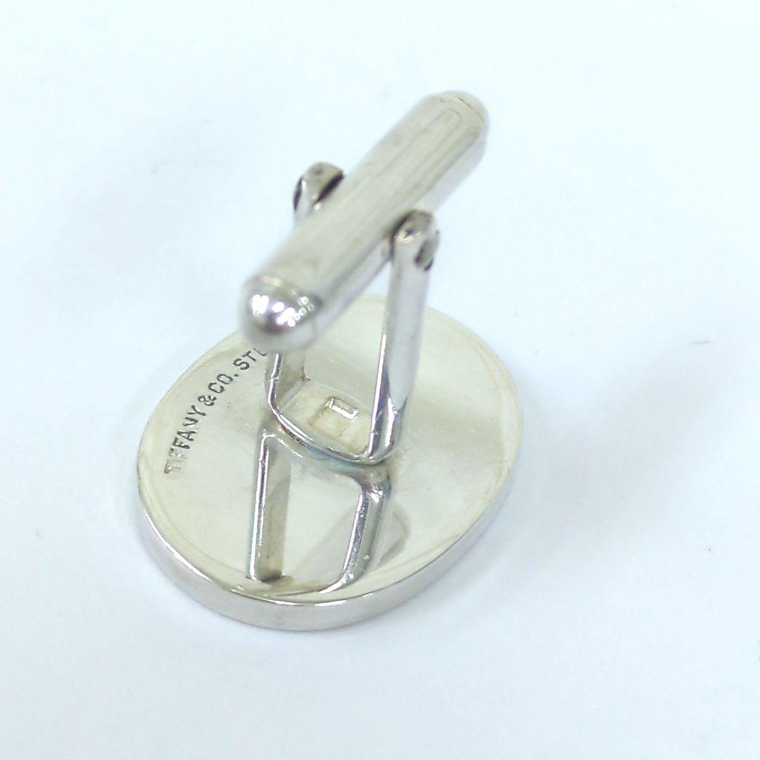 Tiffany & Co ティファニー カフリンクス シルバー オーバル メンズ