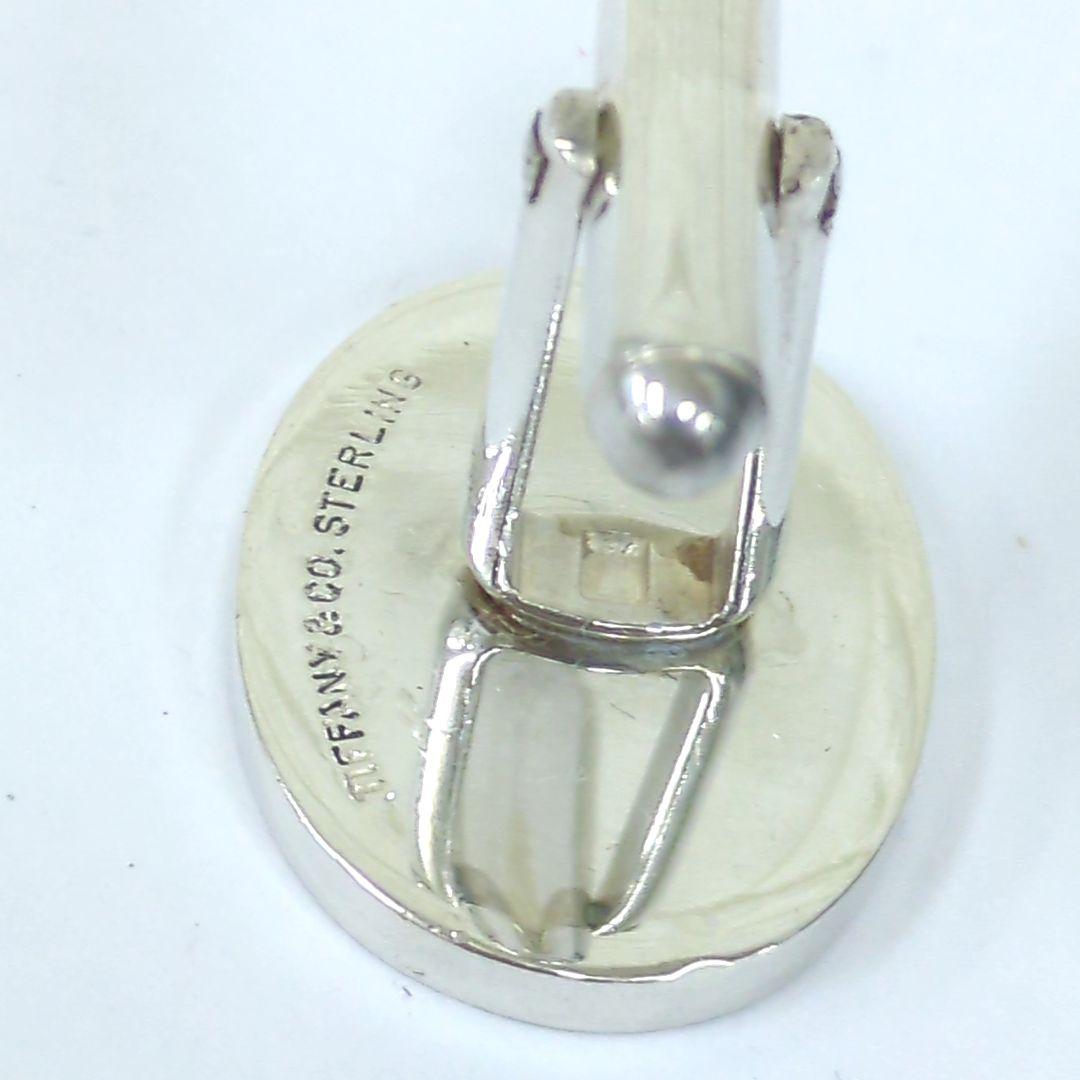 Tiffany & Co ティファニー カフリンクス シルバー オーバル メンズ