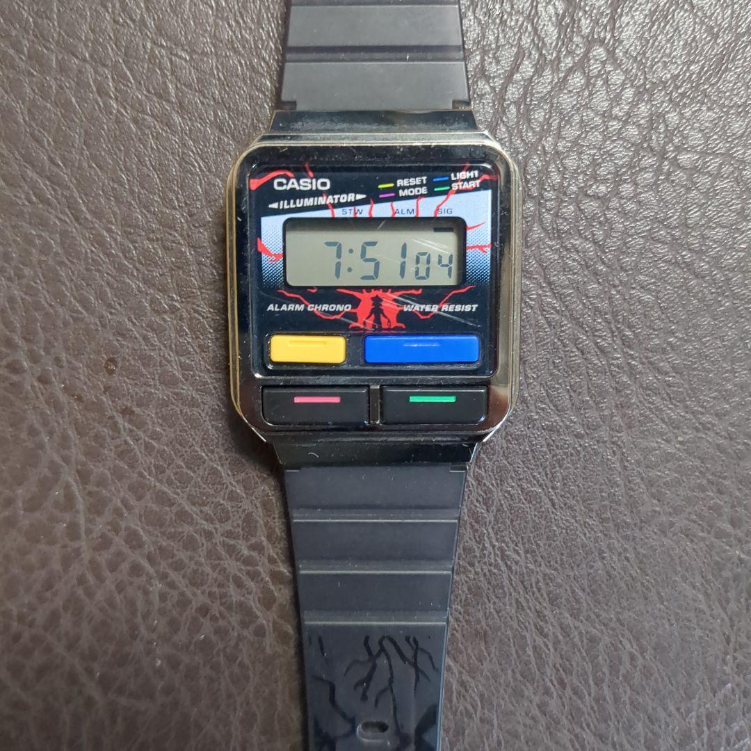 CASIO ILLUMINATOR ストレンジャーシングスコラボ