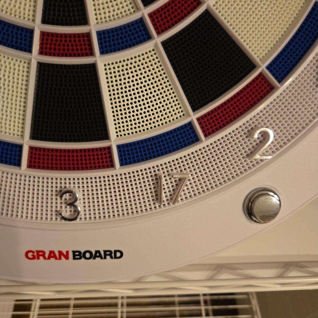 【あんせむ】ダーツボード グランボード3s　ダーツスタンド（キズあります）