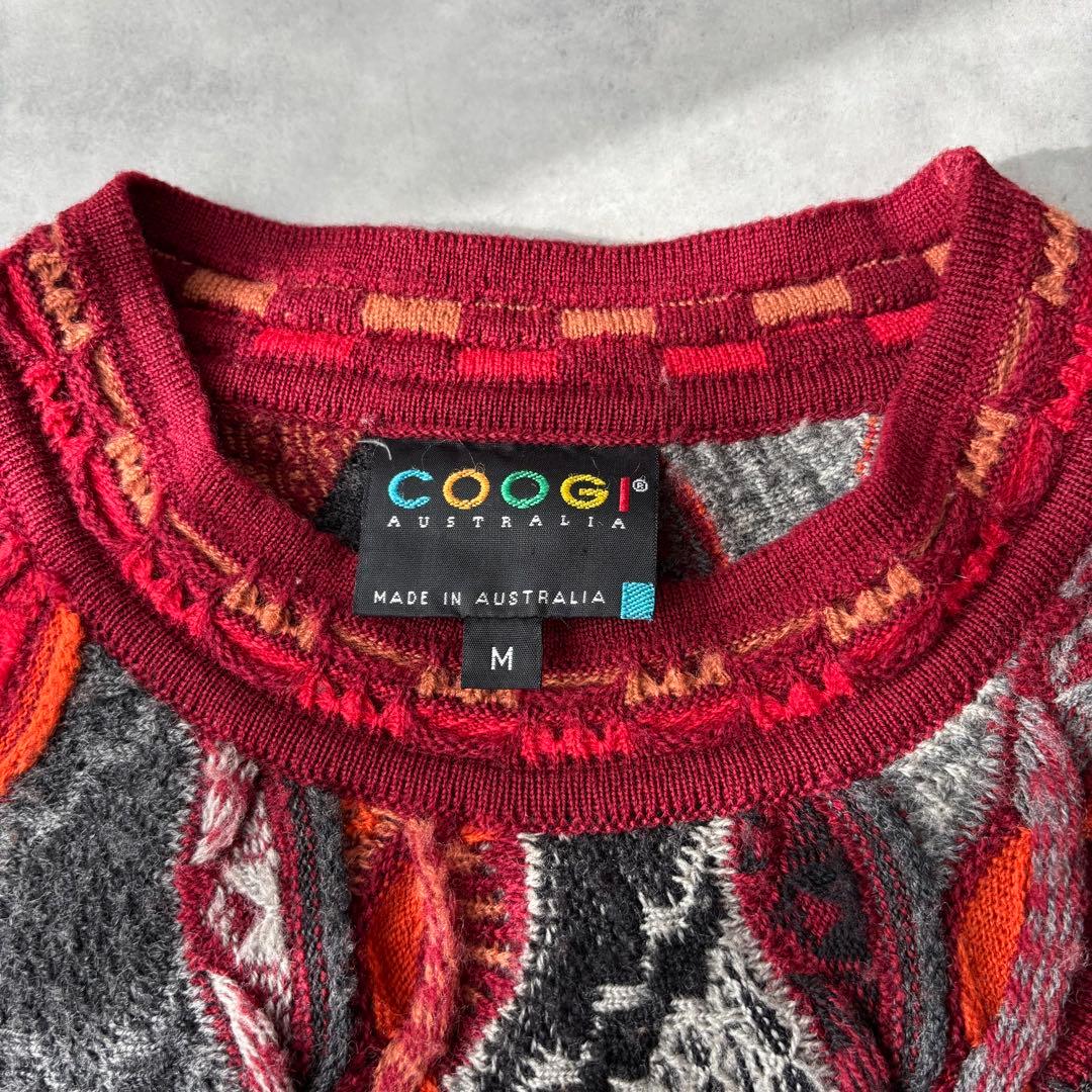 な*で様 16121 COOGI クージー 編み込み 3Dニット