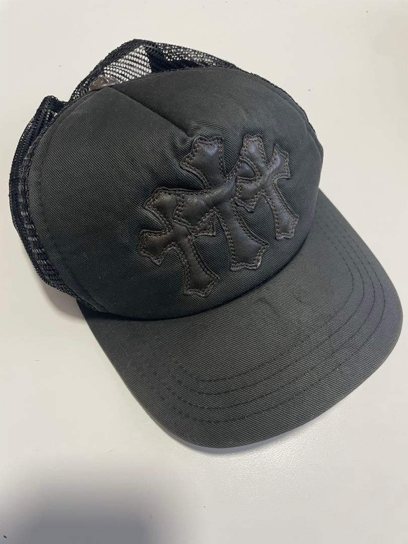 ま*8様 CHROME HEARTS／セメタリークロスパッチ メッシュキャップ