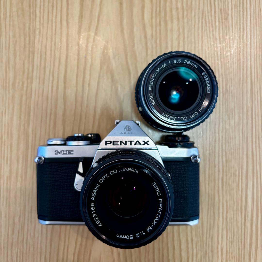 [レンズ2本付き] PENTAX ME 28mm 50mm