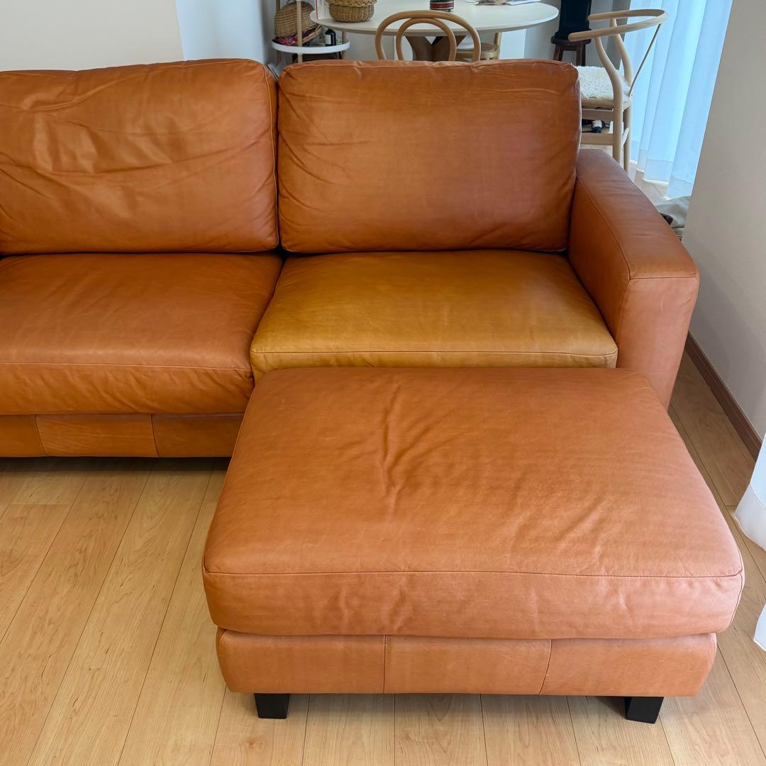 イタリア製オイルレザーGullam グラムソファ DOUBLEDAY ダブルデイ