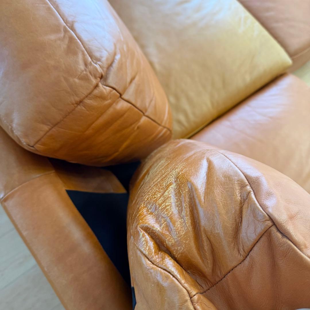 イタリア製オイルレザーGullam グラムソファ DOUBLEDAY ダブルデイ