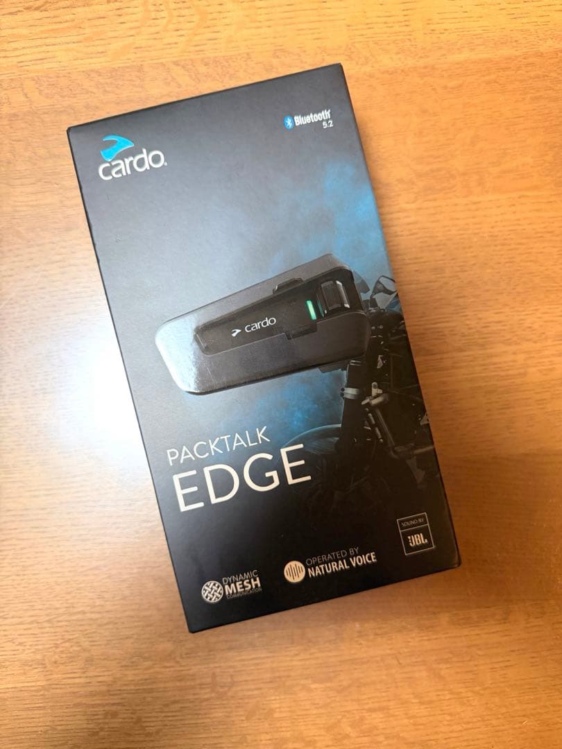 【1回のみ使用】Cardo Packtalk Edge