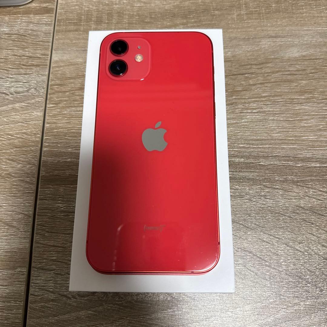 iPhone12 128GB 箱つき レッド