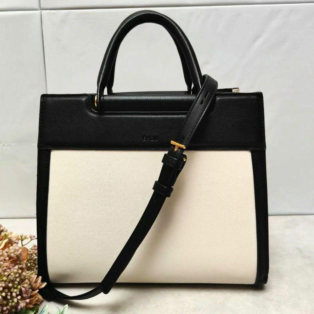 美品☆ROPÉ 【E'POR】W BAG Medium ロペエポール 2WAY