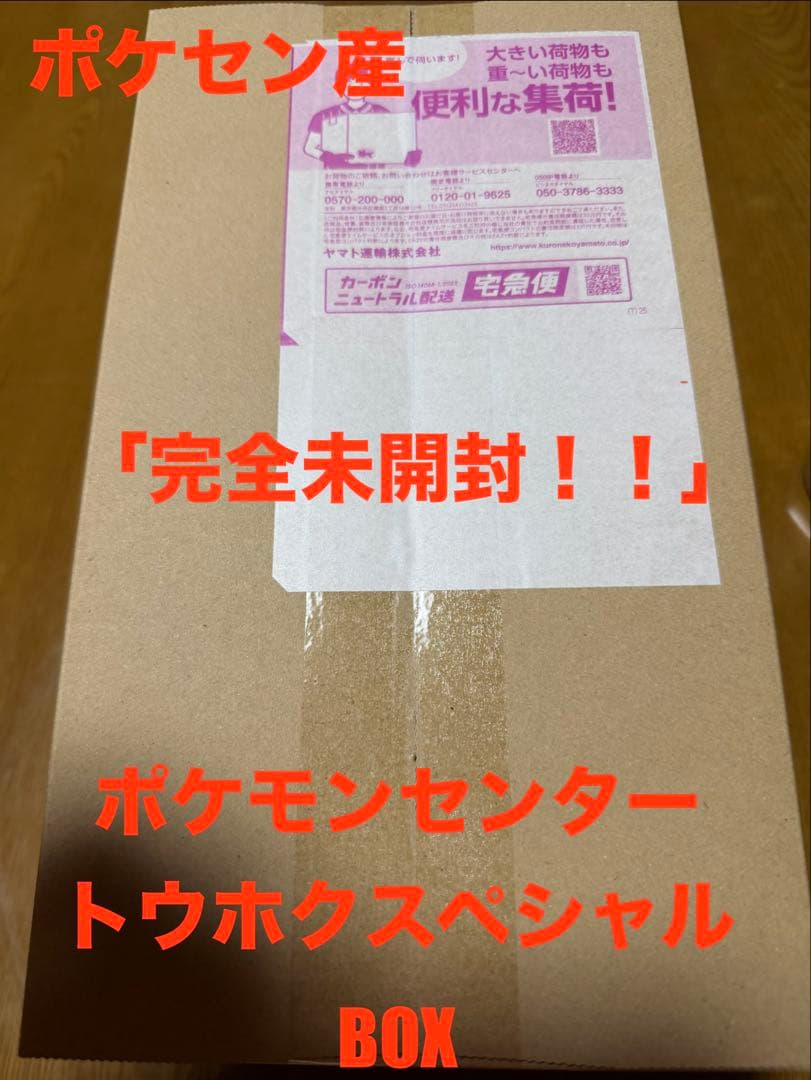 【新品完全未開封！】 ポケモンセンタートウホク　スペシャルBOX②！！！