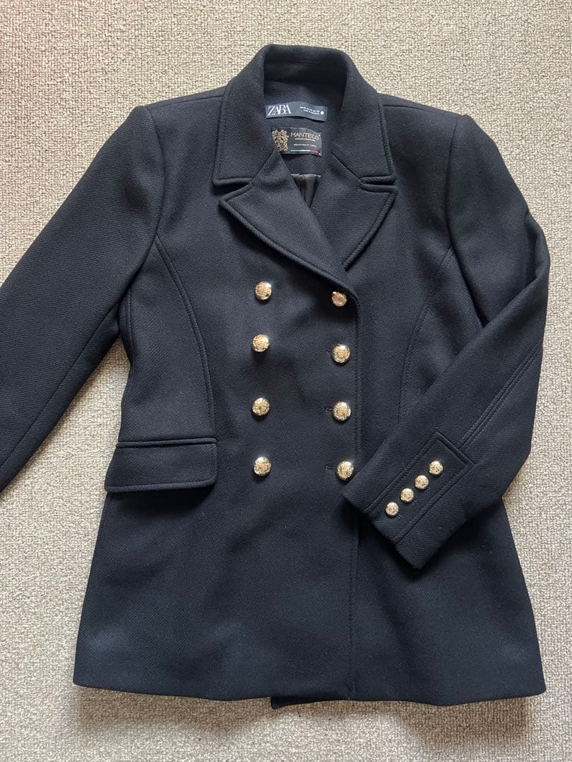 【期間限定値下】ZARA MANTECO ナポレオンコート ダブルブレスト
