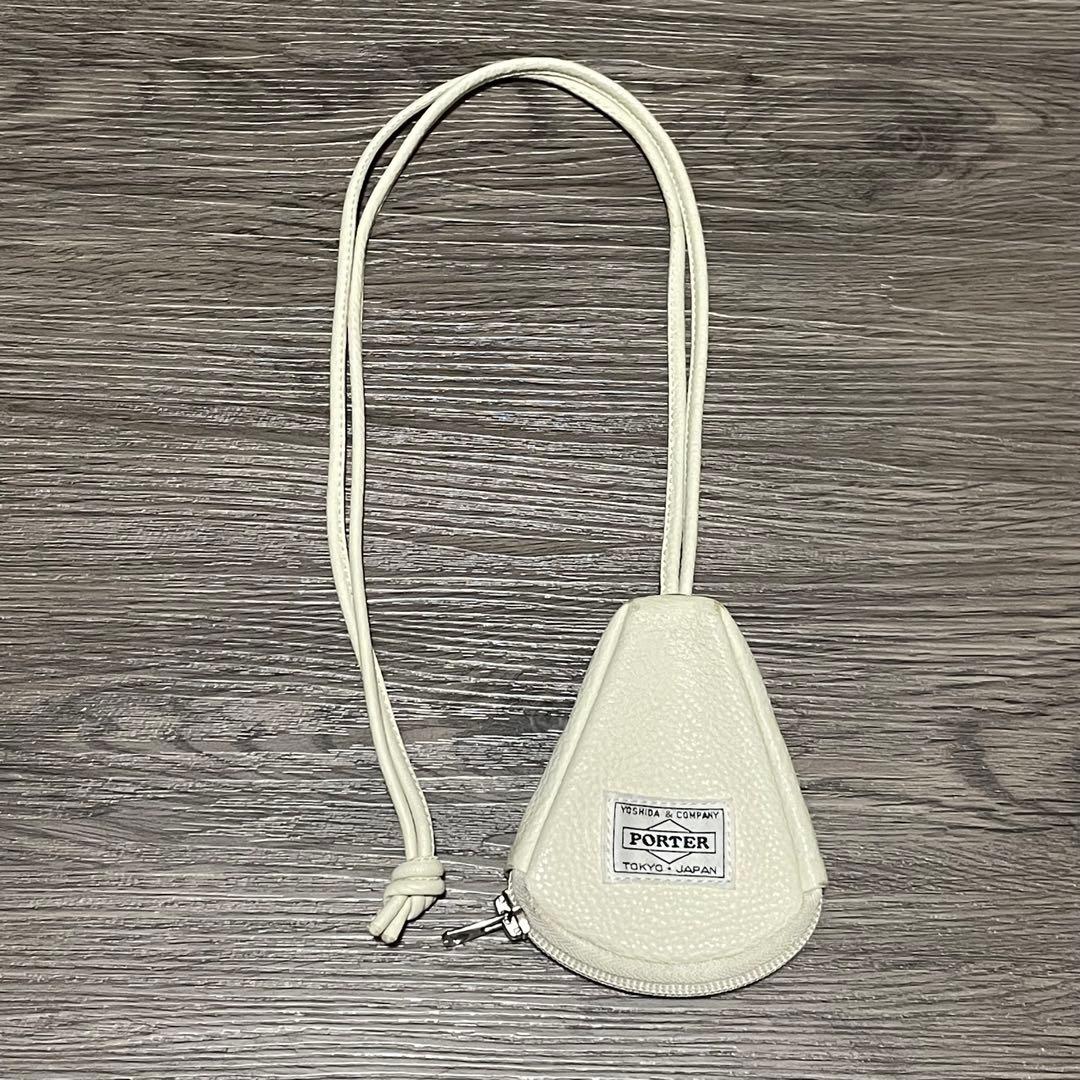 比較的美品 ポーター Shrink Key Pack シボレザー クロシェット