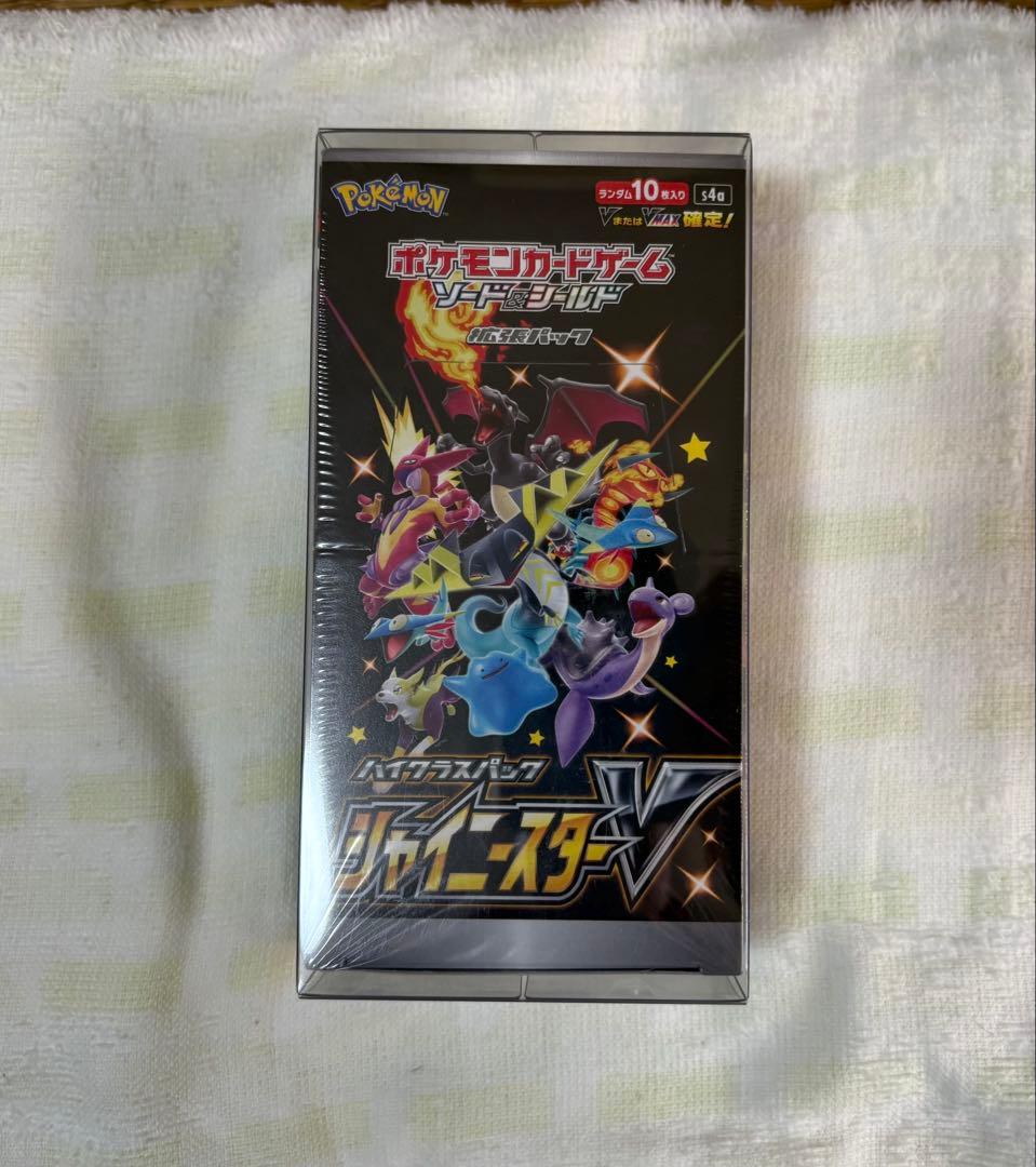 【新品・未開封】ポケモンカードゲーム シャイニースターV シュリンク付BOX