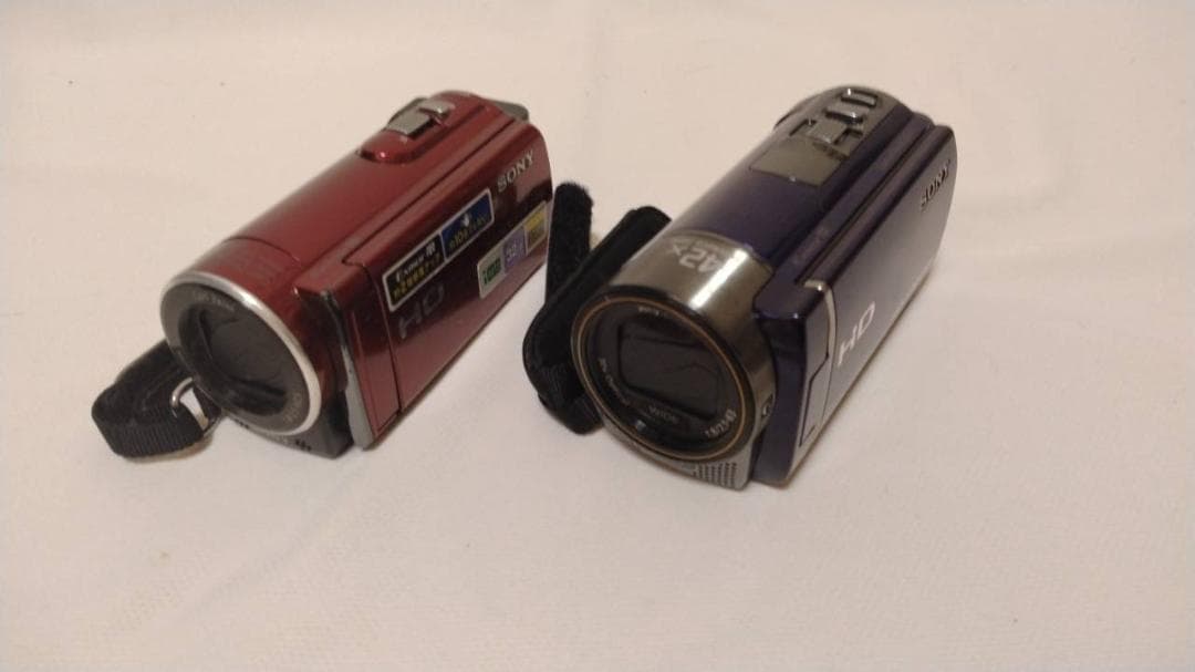 ビデオカメラ2個セット(動作確認済)　HDR-CX170・HDR-CX180