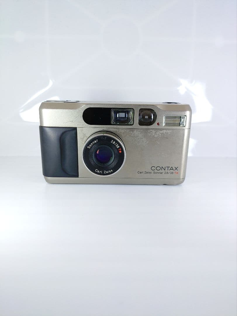 CONTAX T2 シルバー コンパクトフィルムカメラ 動作確認文章参照