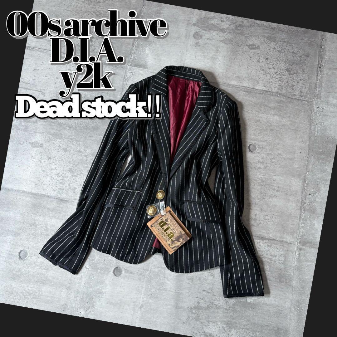 新品タグ付き D.I.A. テーラードジャケット レースアップ 平成ギャルy2k