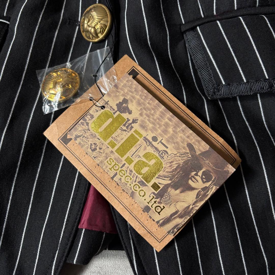 新品タグ付き D.I.A. テーラードジャケット レースアップ 平成ギャルy2k