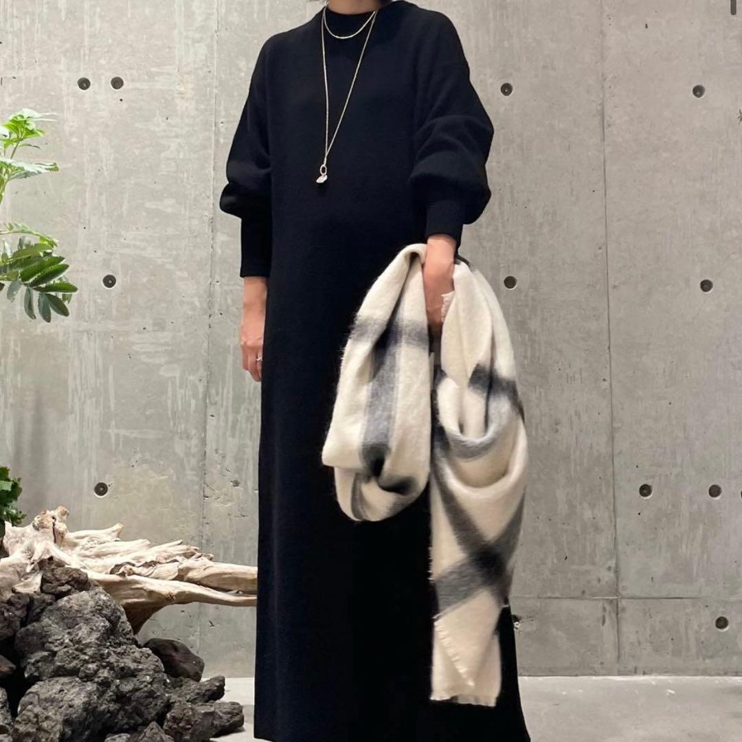 chaos ソイウールニットワンピース　ドゥーズィエムクラス　plage