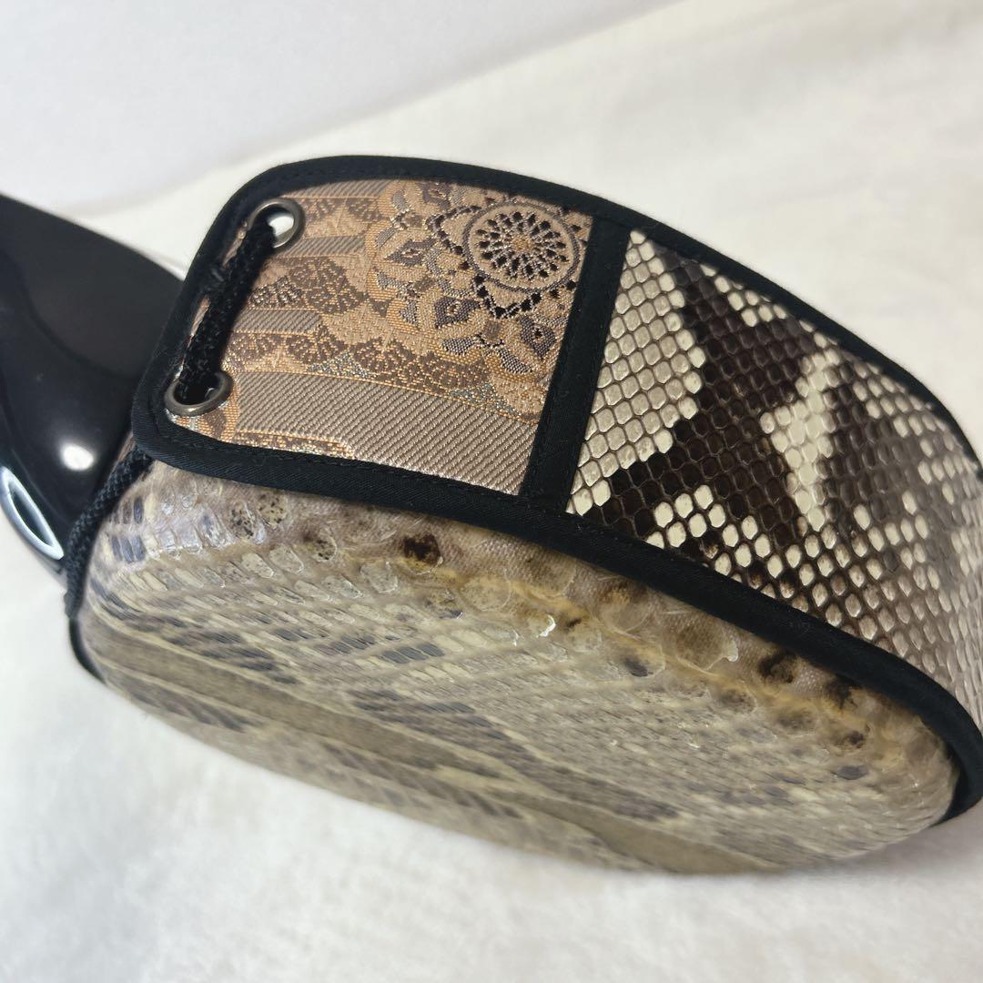 ✨強化張り✨ 沖縄三味線　本皮 本革 蛇皮 蛇革　琉球　三味線