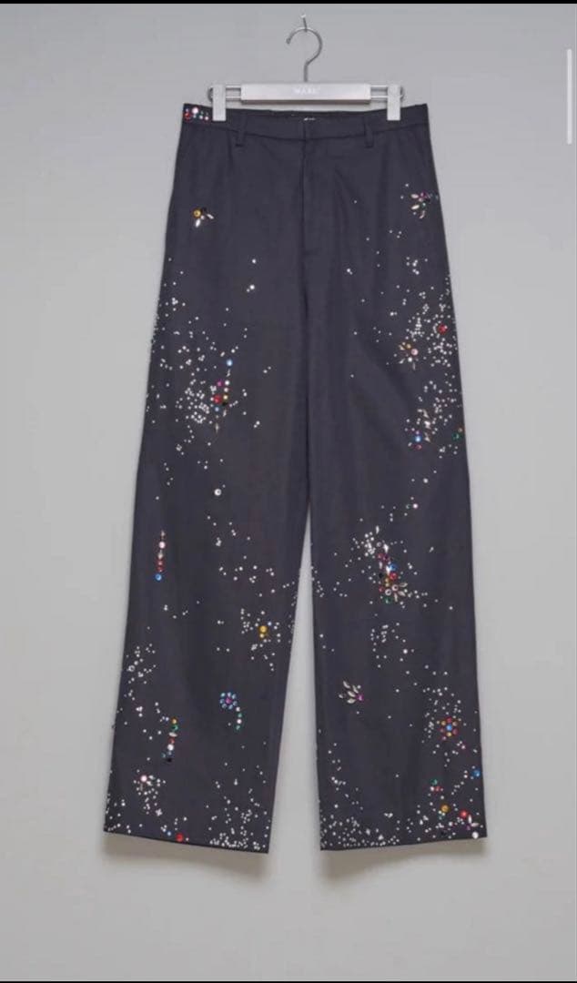 パンツ masu 25aw GALAXY STRAIGHT TROUSERS