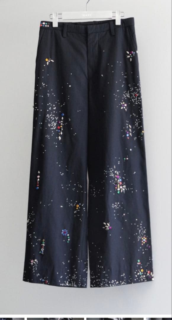 パンツ masu 25aw GALAXY STRAIGHT TROUSERS