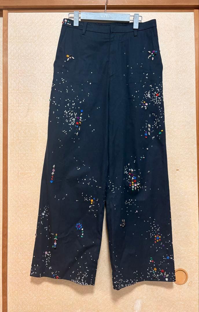 パンツ masu 25aw GALAXY STRAIGHT TROUSERS