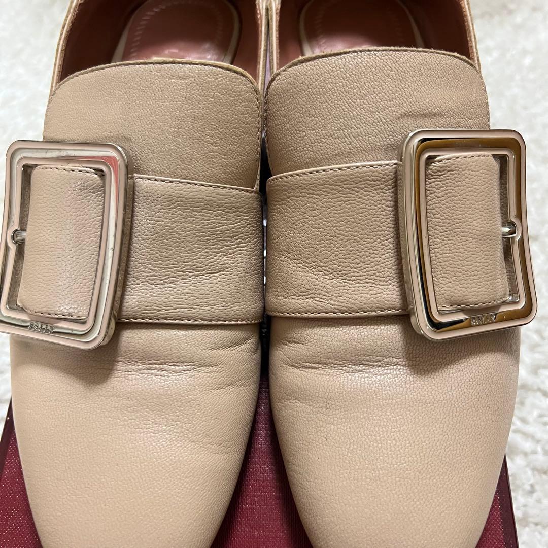 BALLY バリー JANELLE ローファー 山羊革 バックル
