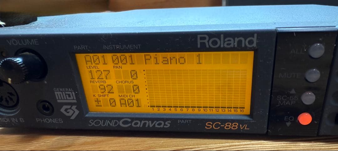 DTM・DAW Roland Sound Canvas SC-88 VL