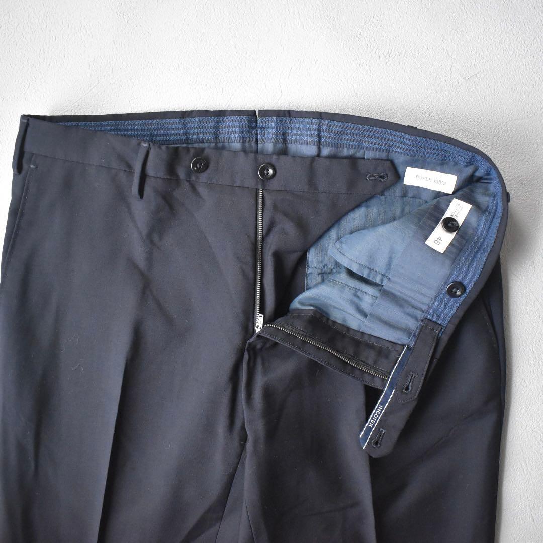 【フォロー割適用】INCOTEX 1NT035ウールスラックス 48パターン30