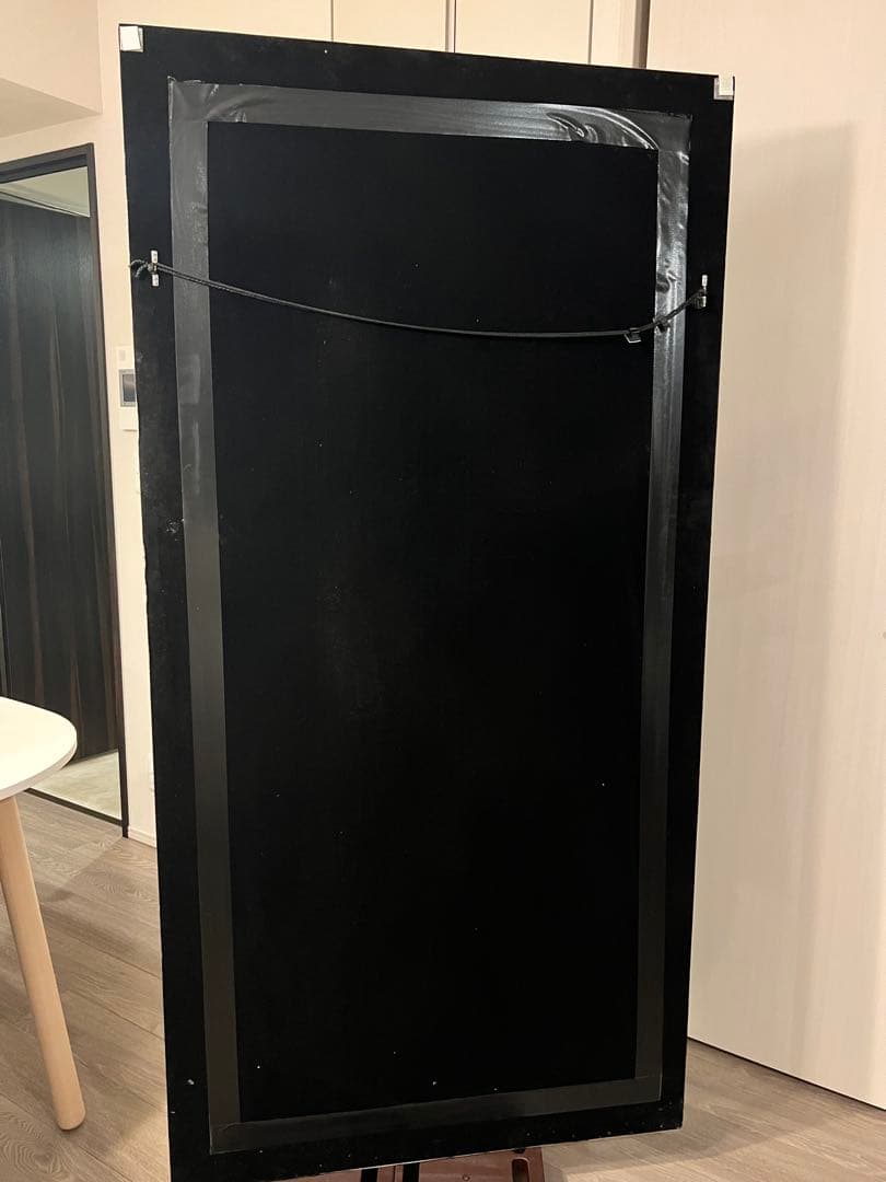 アンティーク調全身鏡　姿見鏡　ゴールドフレーム