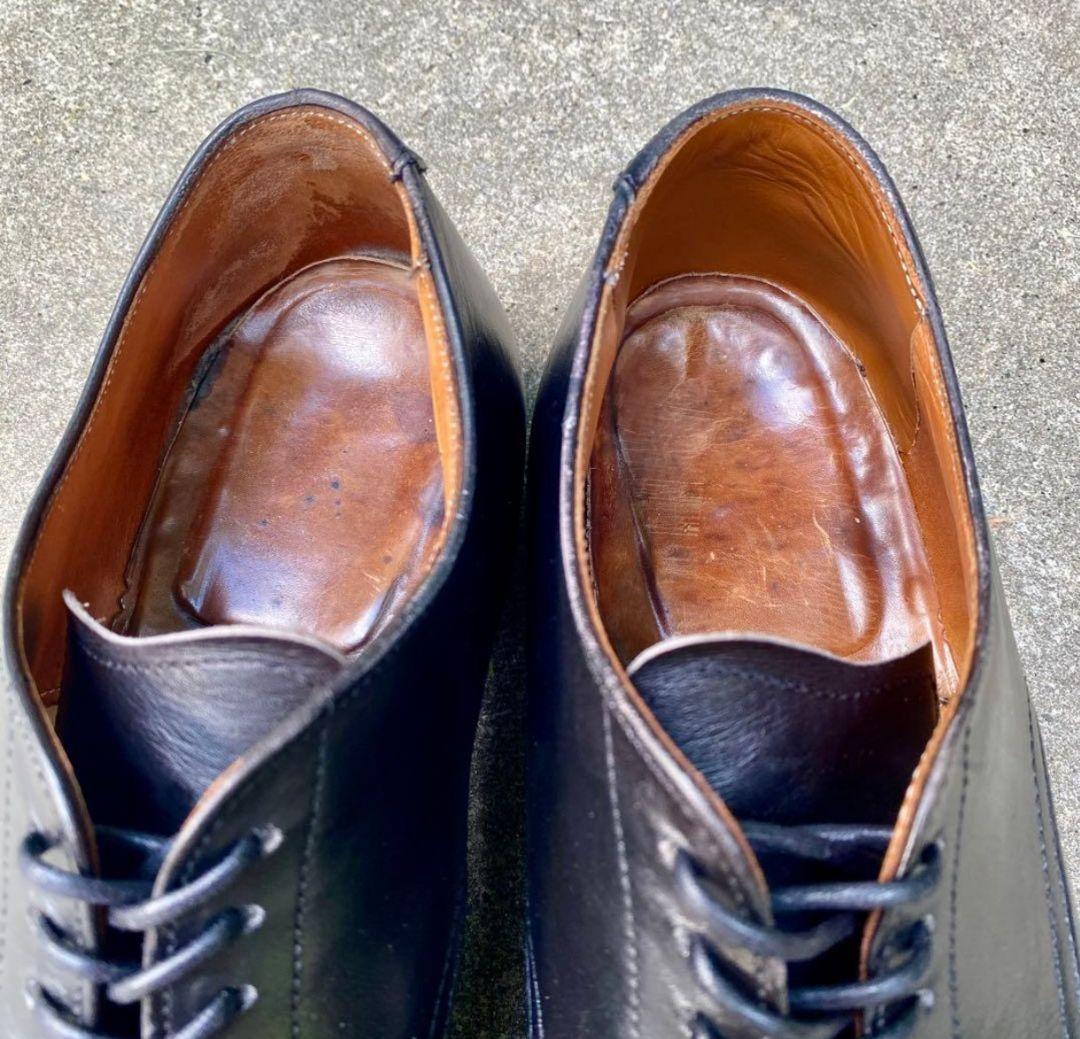 Alden54312　サイズ6.5D　カーフレザー　ブラック　Vチップ