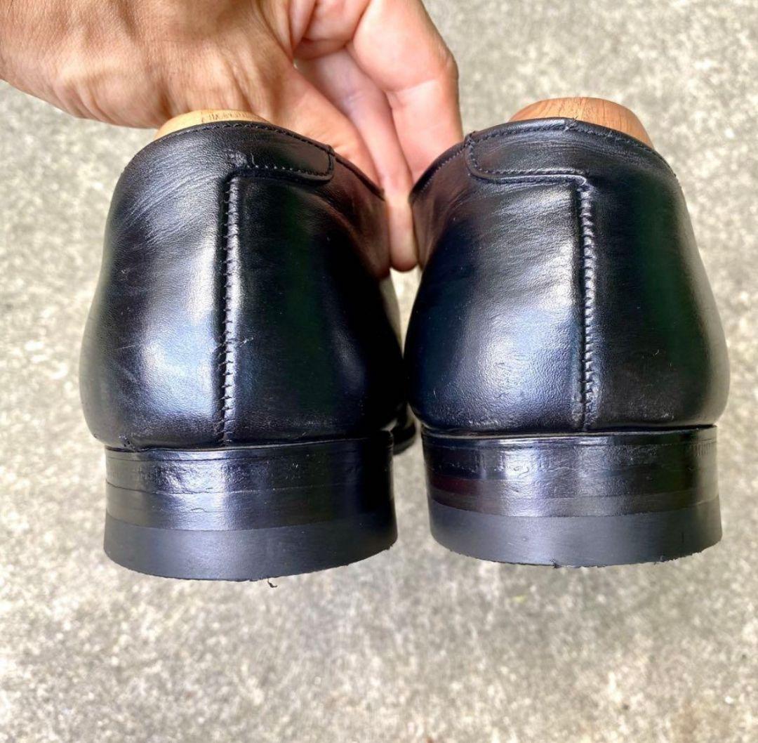 Alden54312　サイズ6.5D　カーフレザー　ブラック　Vチップ