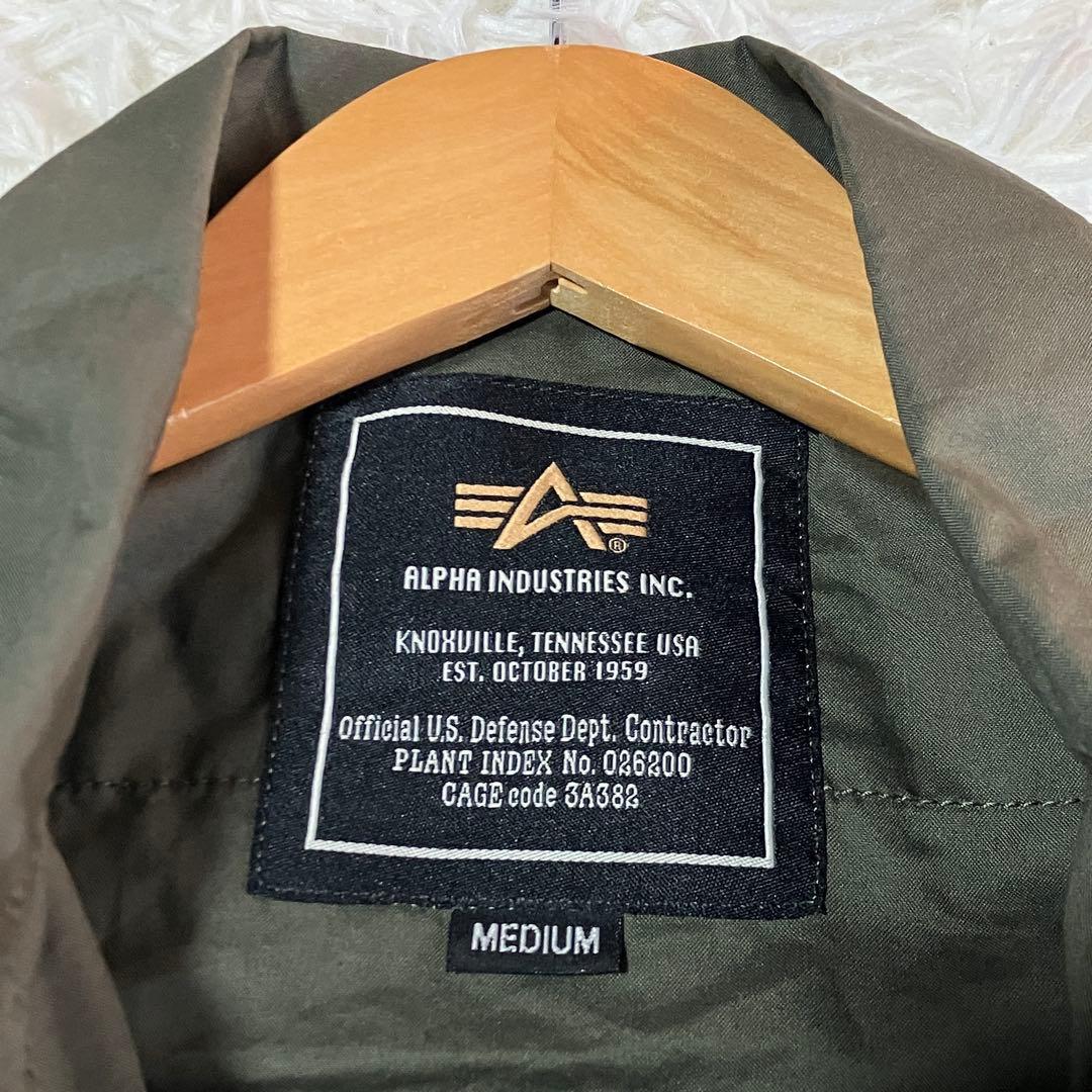 新品タグ付き‼︎ ALPHA M-65 ミリタリージャケット ギミック Mサイズ