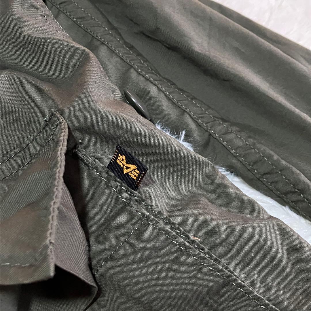 新品タグ付き‼︎ ALPHA M-65 ミリタリージャケット ギミック Mサイズ