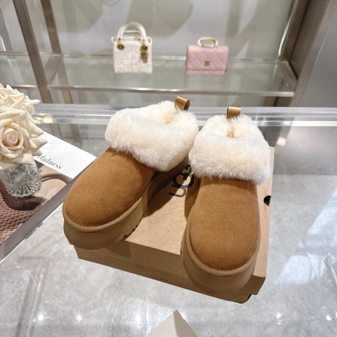 セール！UGG ブラウン ムートンブーツ 厚底