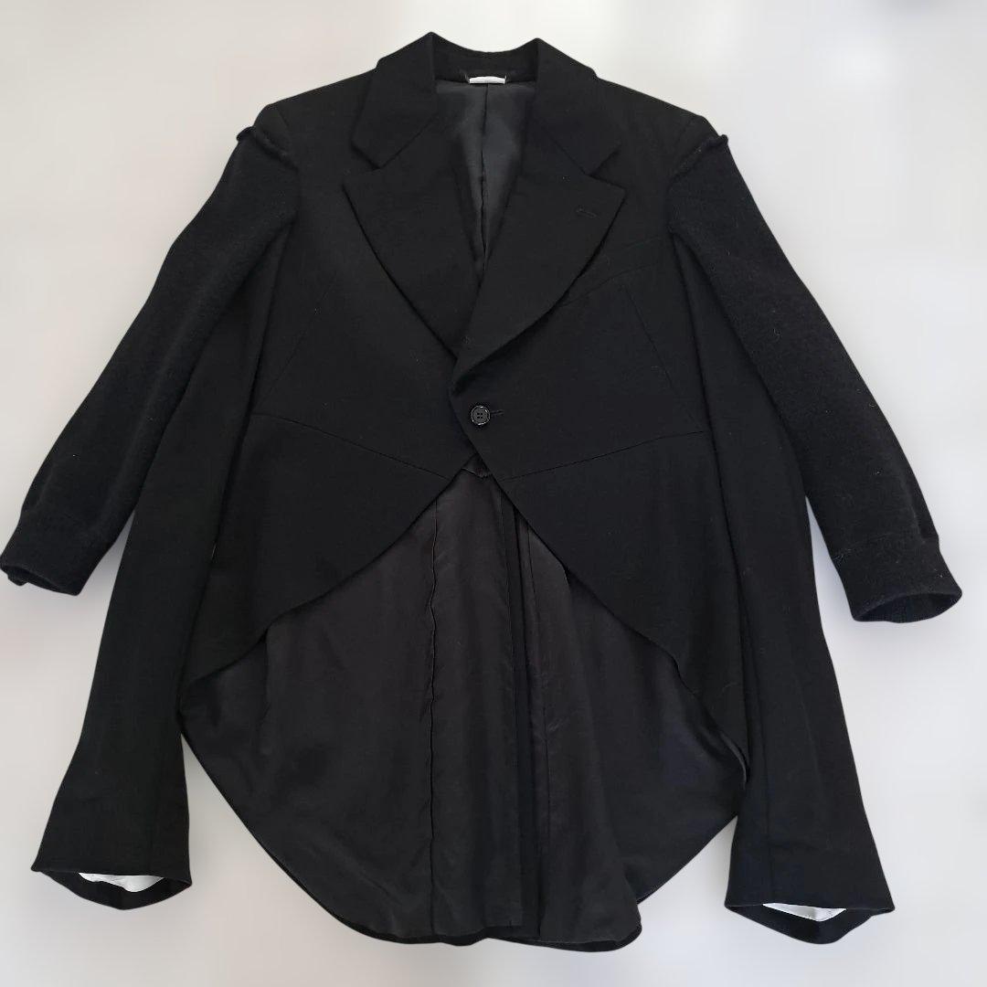 コム・デ・ギャルソン２０１４AW　ウール燕尾ジャケット Sサイズ
