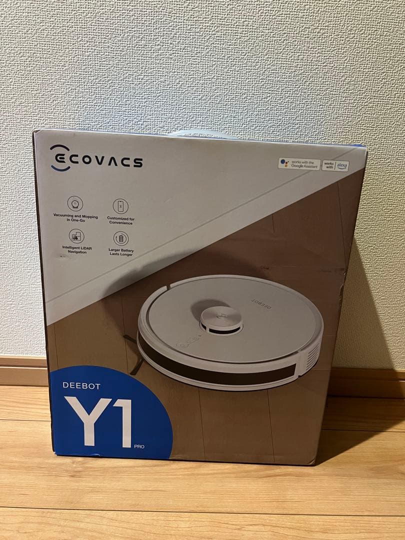 ECOVACS DEEBOT Y1 PRO ロボット掃除機　新品未使用
