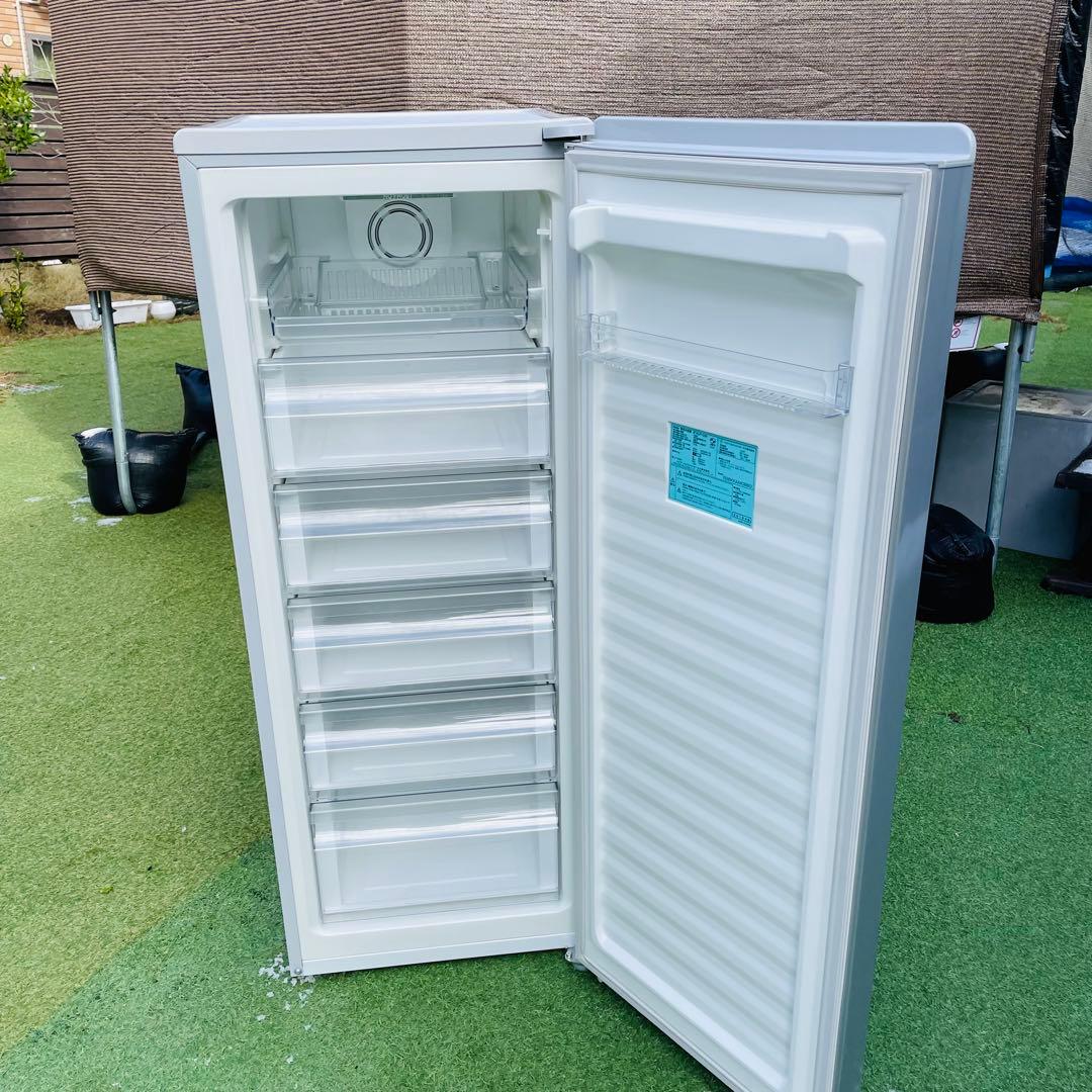 【清掃済】とても便利な引き出し式冷凍庫 153L Haier