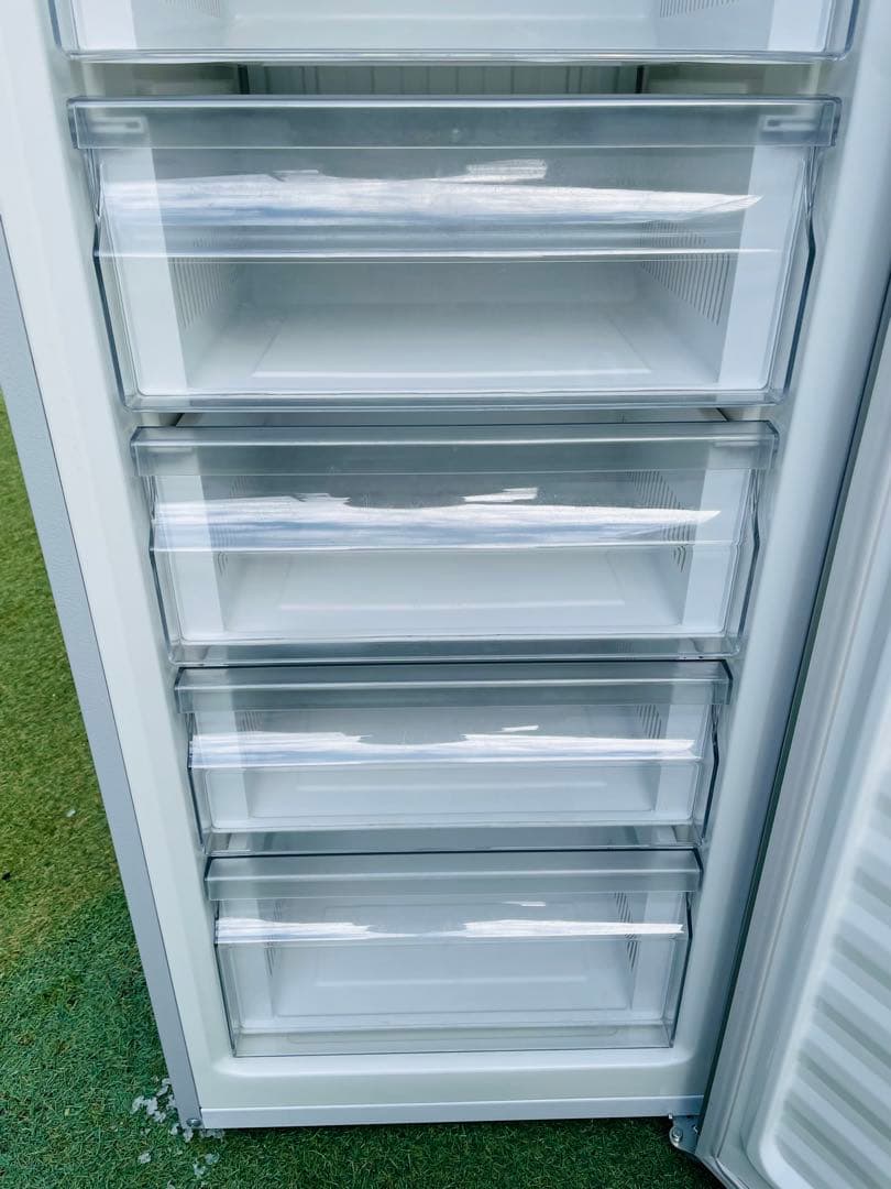 【清掃済】とても便利な引き出し式冷凍庫 153L Haier