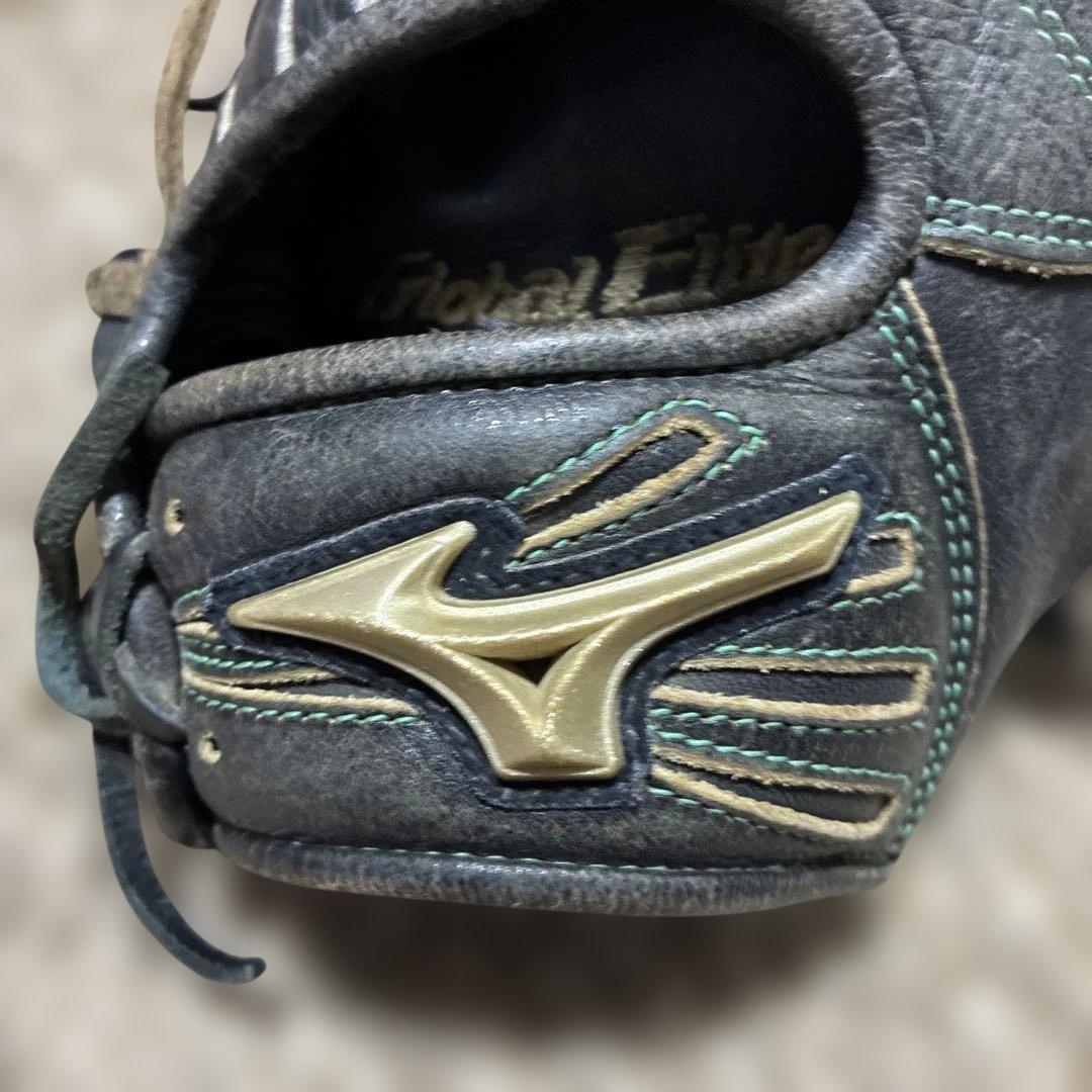 【限定】ミズノ グローバルエリートRG坂本モデル少年軟式L 右投げ　ブラックボア