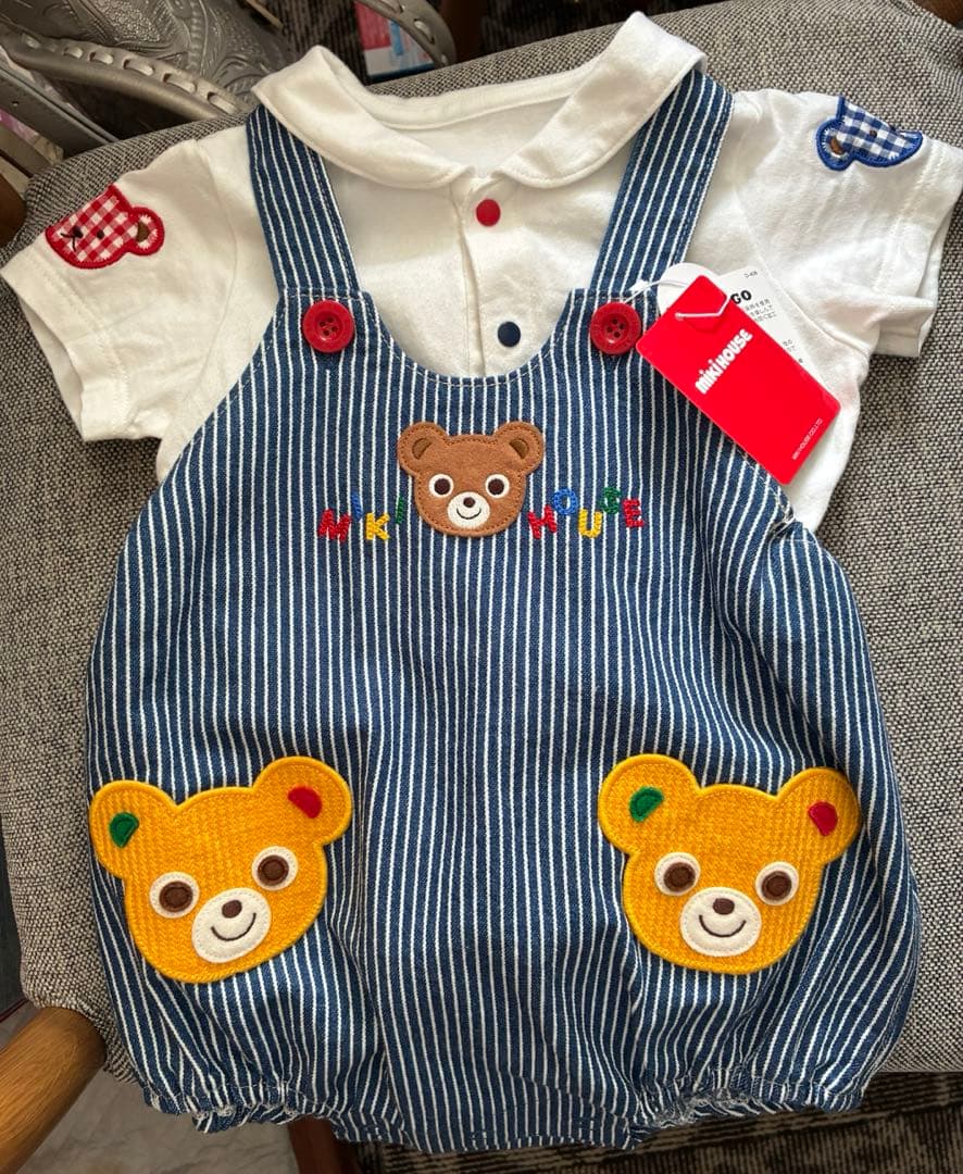 ミキハウス　ダルマオール　Tシャツセット