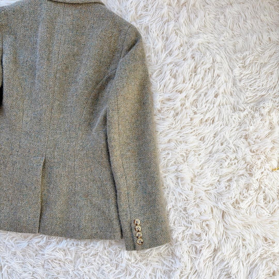 【美品】90s ラルフローレン　アルパカ混ウールテーラードジャケット　L 11