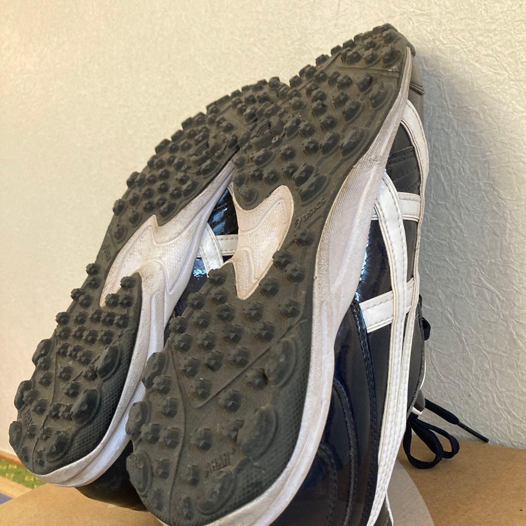 asics トレーニングシューズ ネイビー/ホワイト