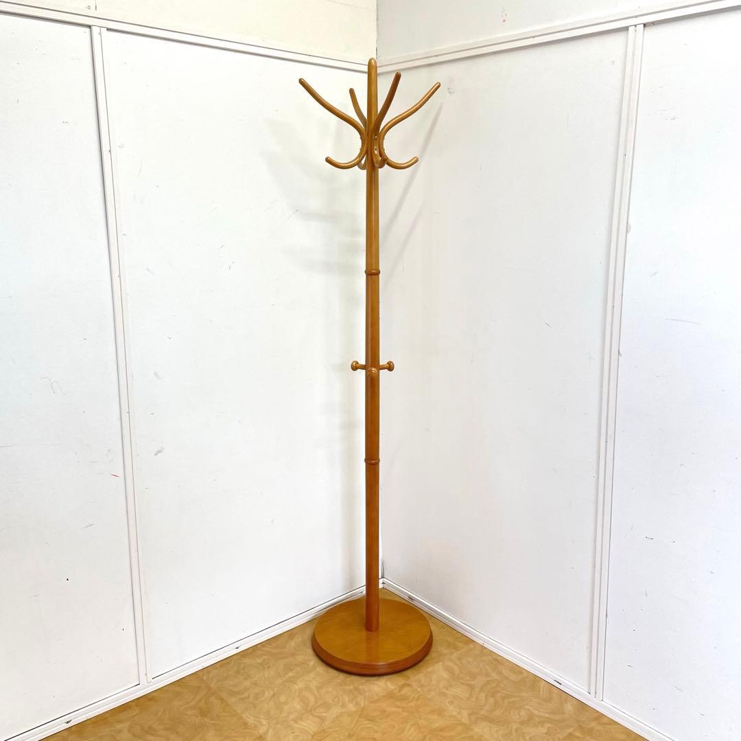 秋田木工 NO.45コートスタンド ポールハンガー コートハンガー 北欧スタイル