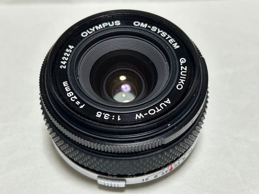 【使える!】オリンパス AUTO-W 28mm f/3.5 動作確認済み!