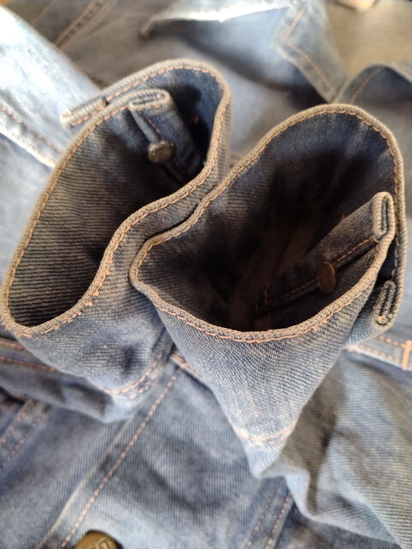 ’70s Lee DENIM PATCHWORK JKT