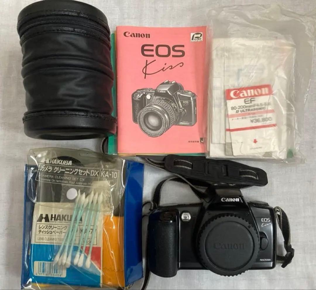 【CANON】 NEW EOS Kiss ズームレンズ フィルムカメラ2/9迄